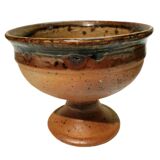 2 glazed stoneware bowls