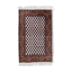 Vintage Indian carpet Seraband handmade 56cm x 89cm 1970s