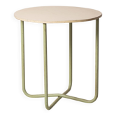 Vintage Pastel Bauhaus Side Table, 1930s