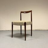 6x Palisander Dining Chairs by Lübke