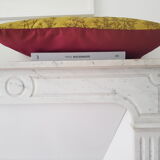 Housse de coussin en soie