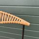 Vintage rattan chair Rohe Noordwolde Netherlands 1960s design