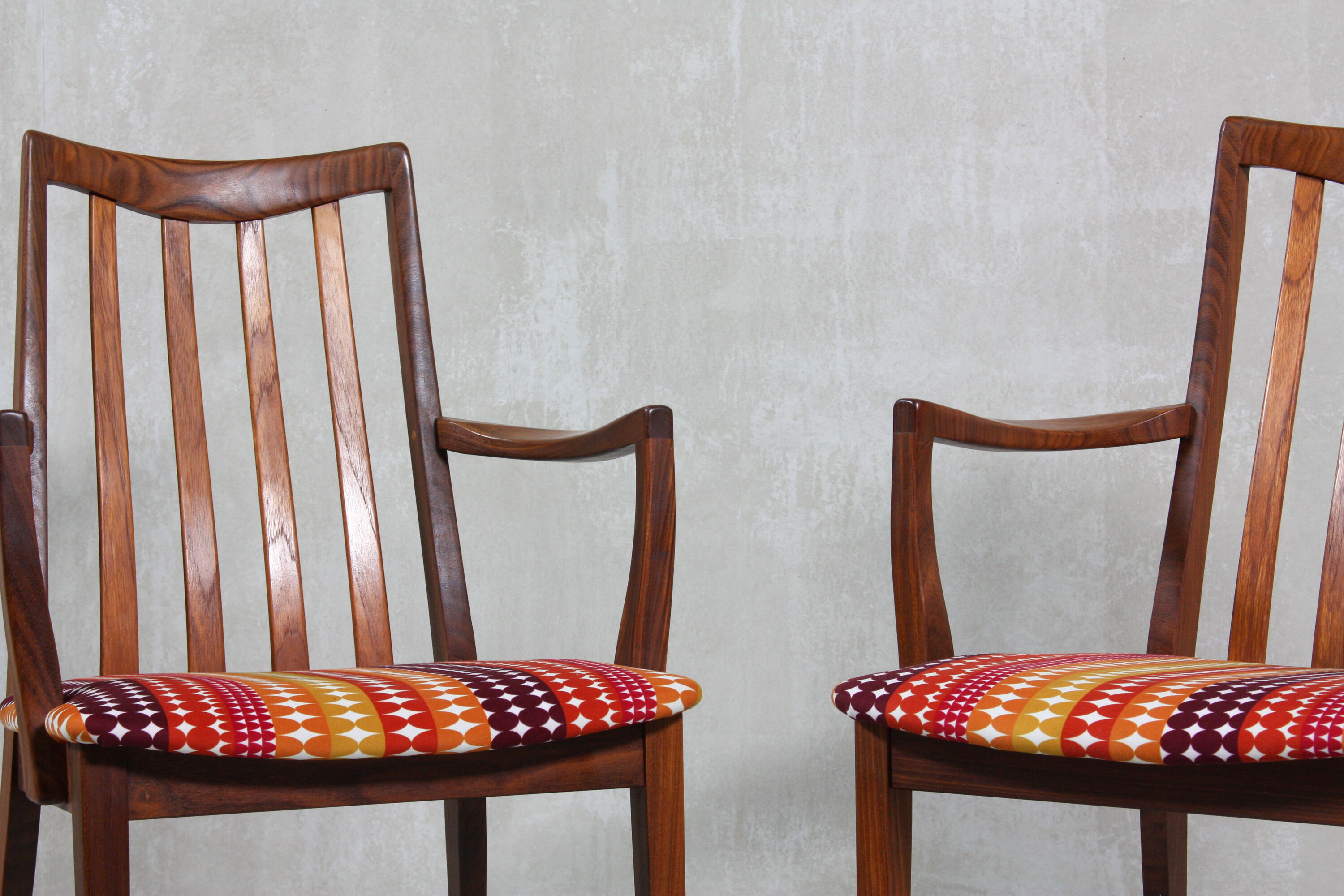 Paire de chaises à manger vintage par GPlan, années 1960