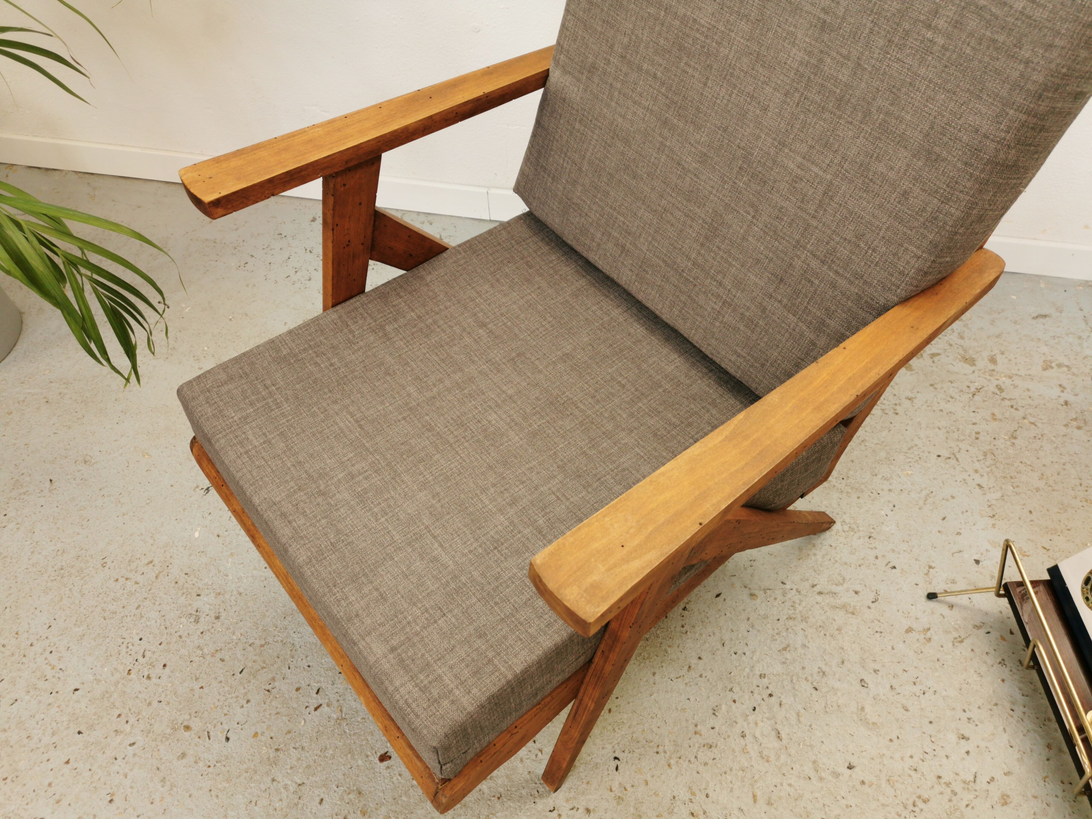 Modernist vintage armchair 1950