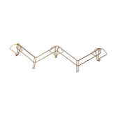 Vintage metal patère