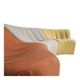 Kwok Hoi Chan "Chromatic" modular sofa in orange, yellow and cream.