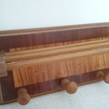 Wood coatrack