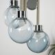 Space Age chandelier, Murano glass, 1970s, made in Italy