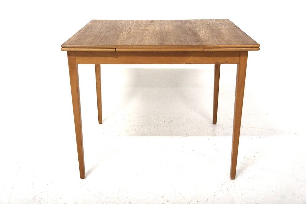 Teak "wallet" dining table, Sweden, 1960s