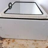 Metal wall toilet cabinet