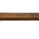Vintage low sideboard with drawers 70's walnut veneer design
