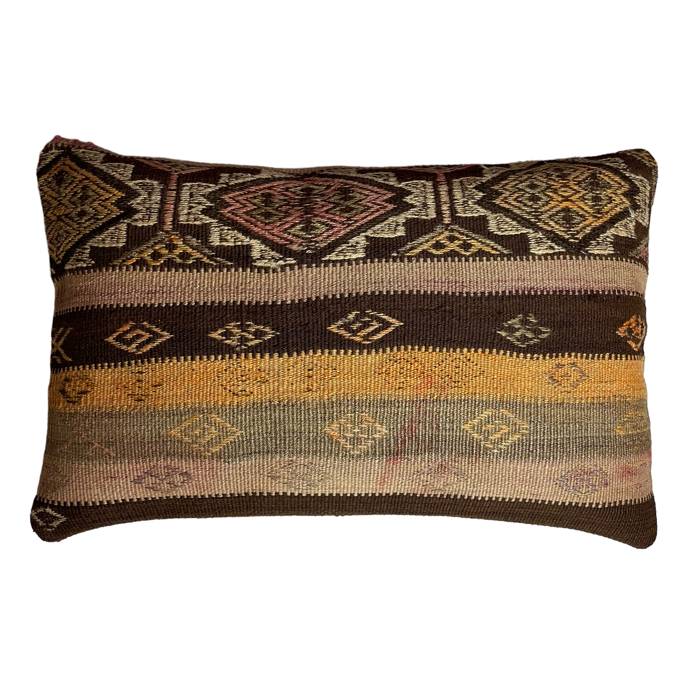 Vintage turkish handmade cushion cover , 40 x 60 cm