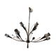 Chandelier 10 fires Lunel Collection Lily of the valley around 1950