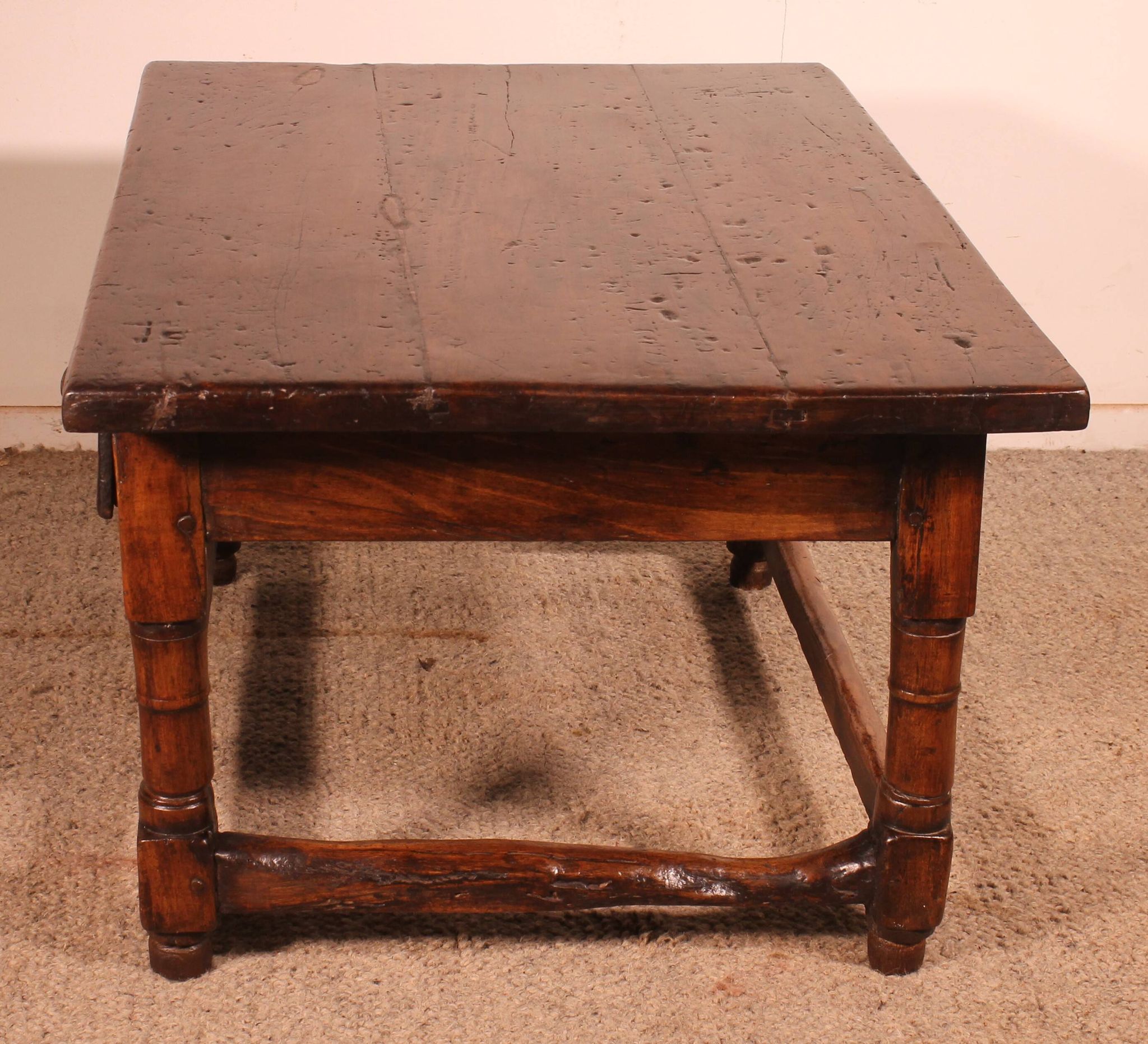Spanish Walnut Coffee Table, Late 16th Century