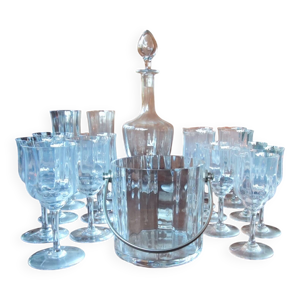 Service verres ,seau - cristal baccarat