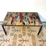 Ceramic coffee table