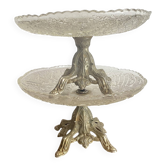 Antique footed bowls, early 20th century compotiers.