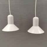 A pair of Confetti lamps designed by Claus Bonderup 1980s Denmark.