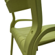 Set of 4 bent plywood dining chairs, 1960s