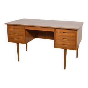 Bureau en teck de style