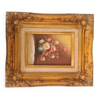Oil painting on canvas still life