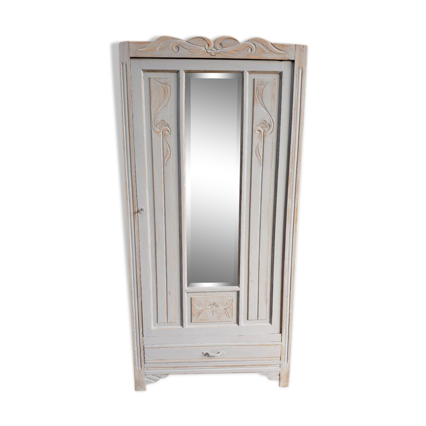 Art-deco style glazed cabinet