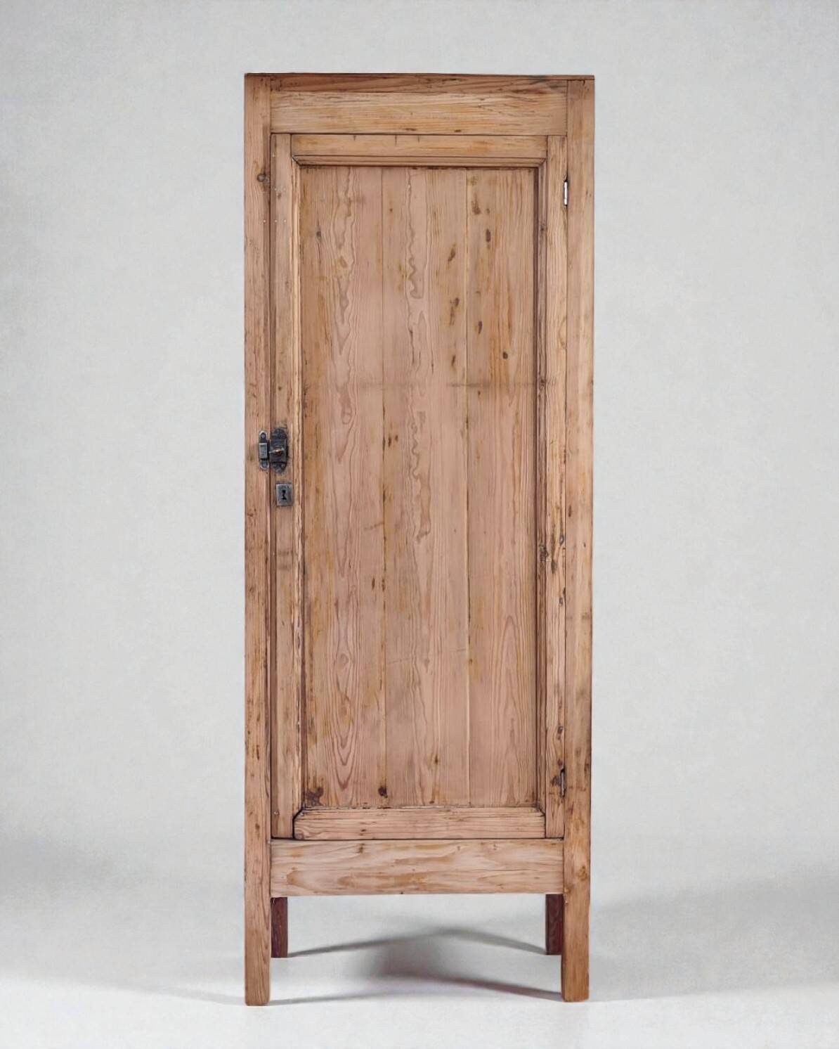 Vintage wooden wardrobe - 1 door