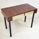 Adorable vintage 1960s desk in formica & metal 60s 1960s 60s years