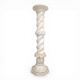 Twisted alabaster light column F. Bruckmann No. 5370