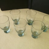 Set of 6 glasses Scandinavian Style 140 ml 70s
