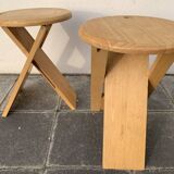 4 adrian Reed and Roger Tallon 1970 wooden folding stools