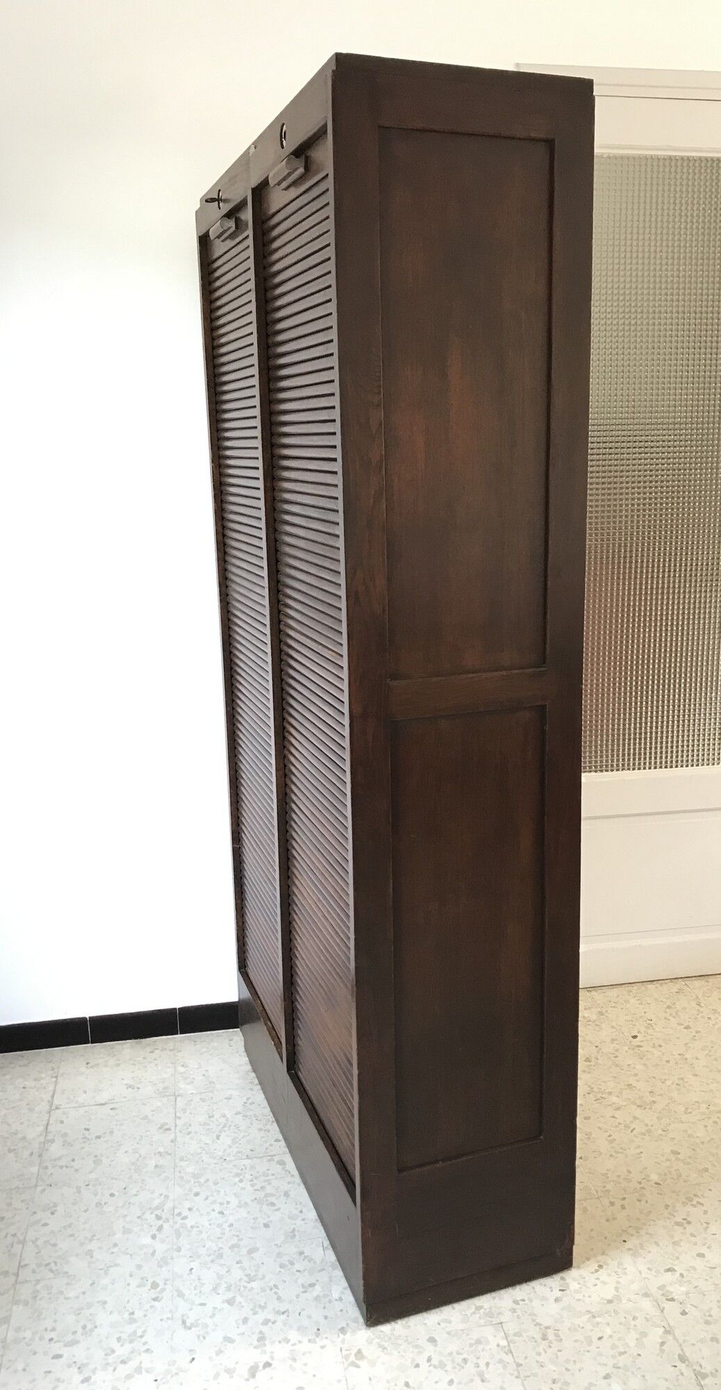 Old curtain binder Radia oak 30s
