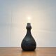 Brutalist mid-century pottery table lamp by Gerhard Liebenthron, 1960s.