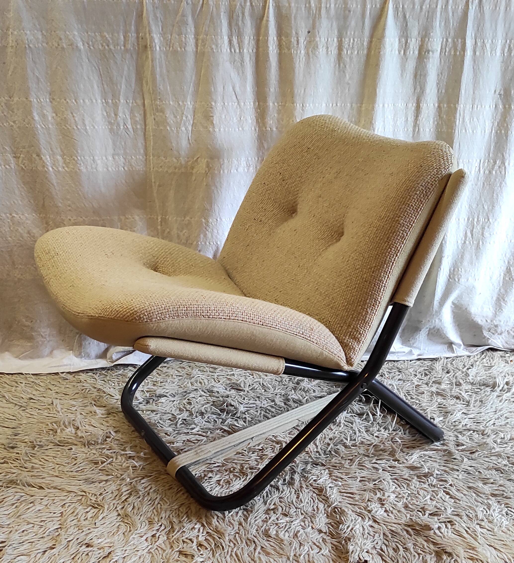 1970s designer armchair