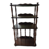 Antique music shelf unit