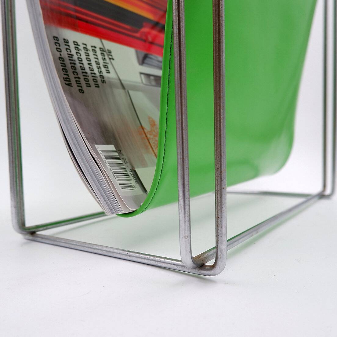 Vintage magazine rack by Gerad Rignault Group SA - 1960s