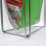 Vintage magazine rack by Gerad Rignault Group S.A.- 1960s