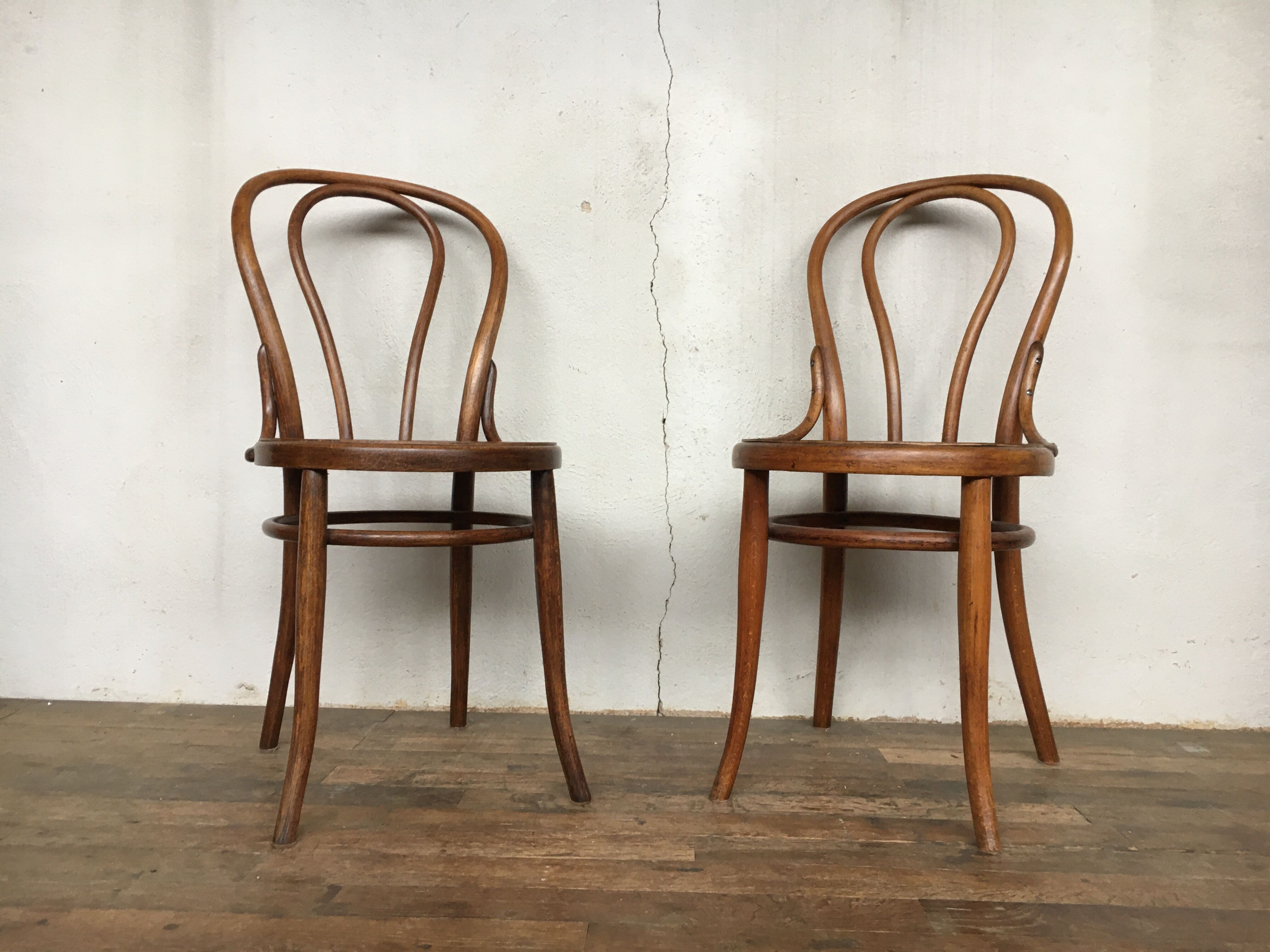 Pair of bistro chair number 14