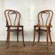 Pair of bistro chair number 14