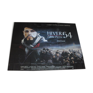 Affiche cinéma 4x3m - Hiver 54