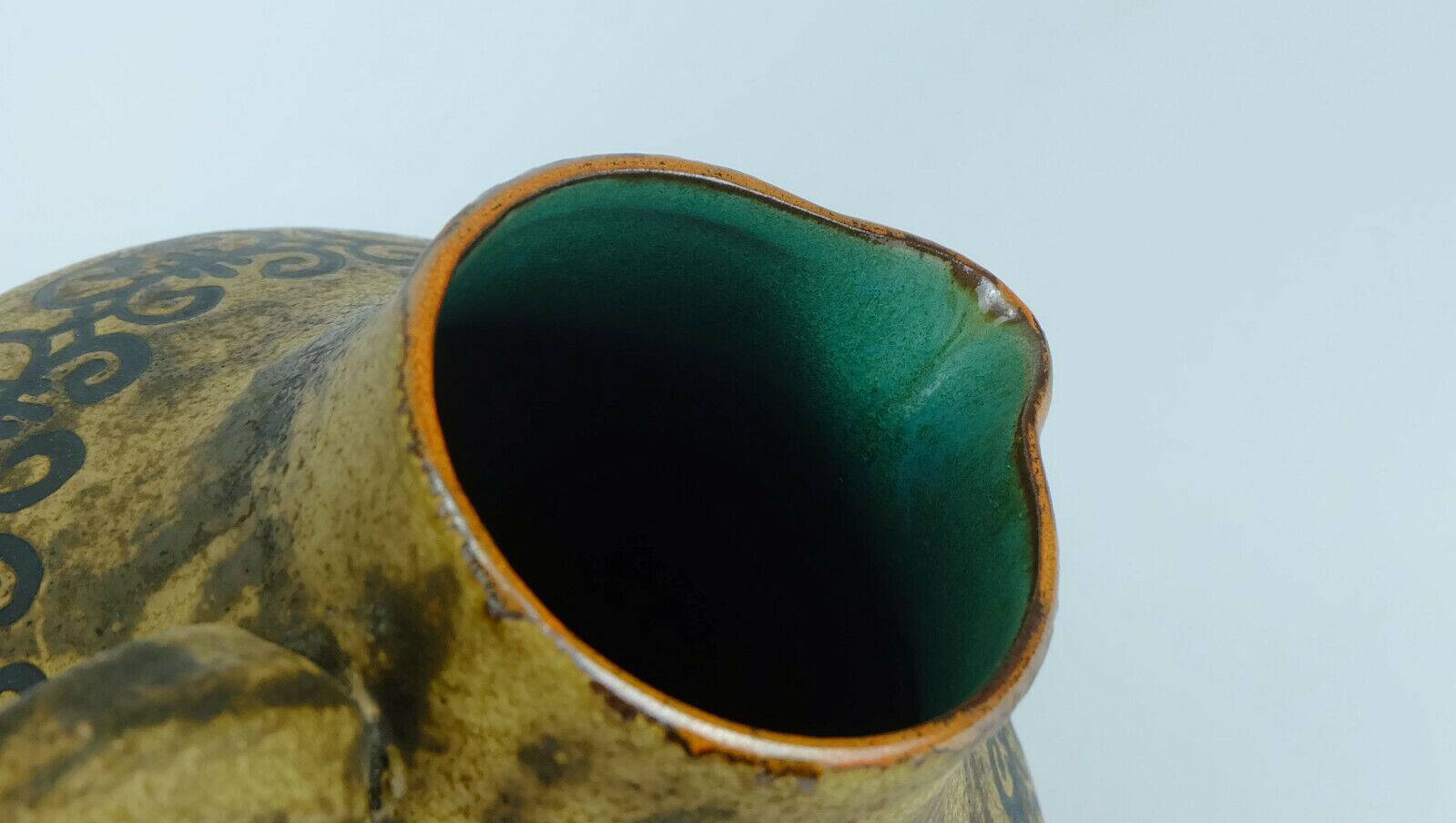 Ceramano vase decor etrusca hanns welling mid century 1950s 60s