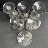 6 Wine glasses – Saint Louis Pasteur service