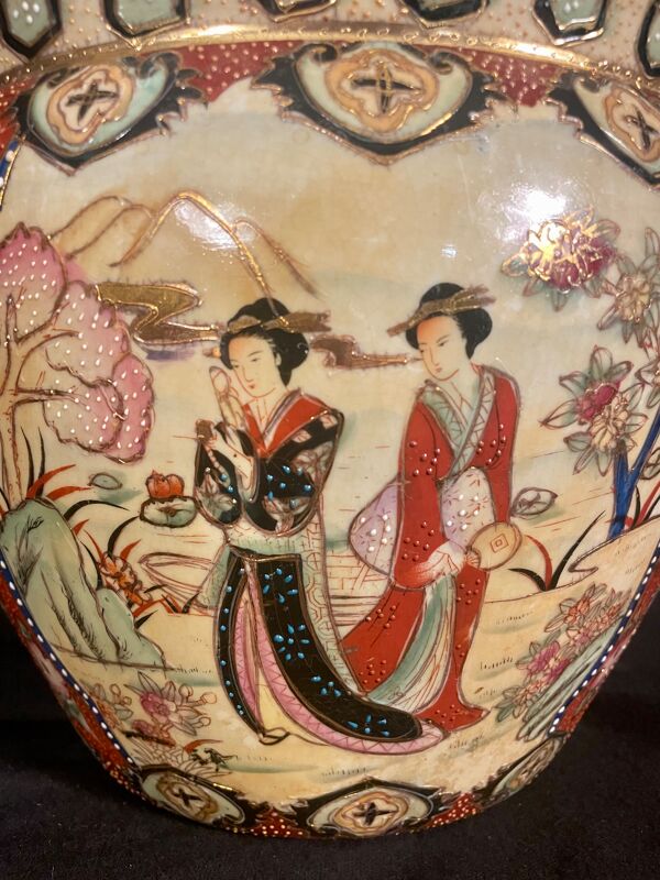 Cache pot chinois