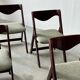 Mid century  italian dining chairs, 1960s