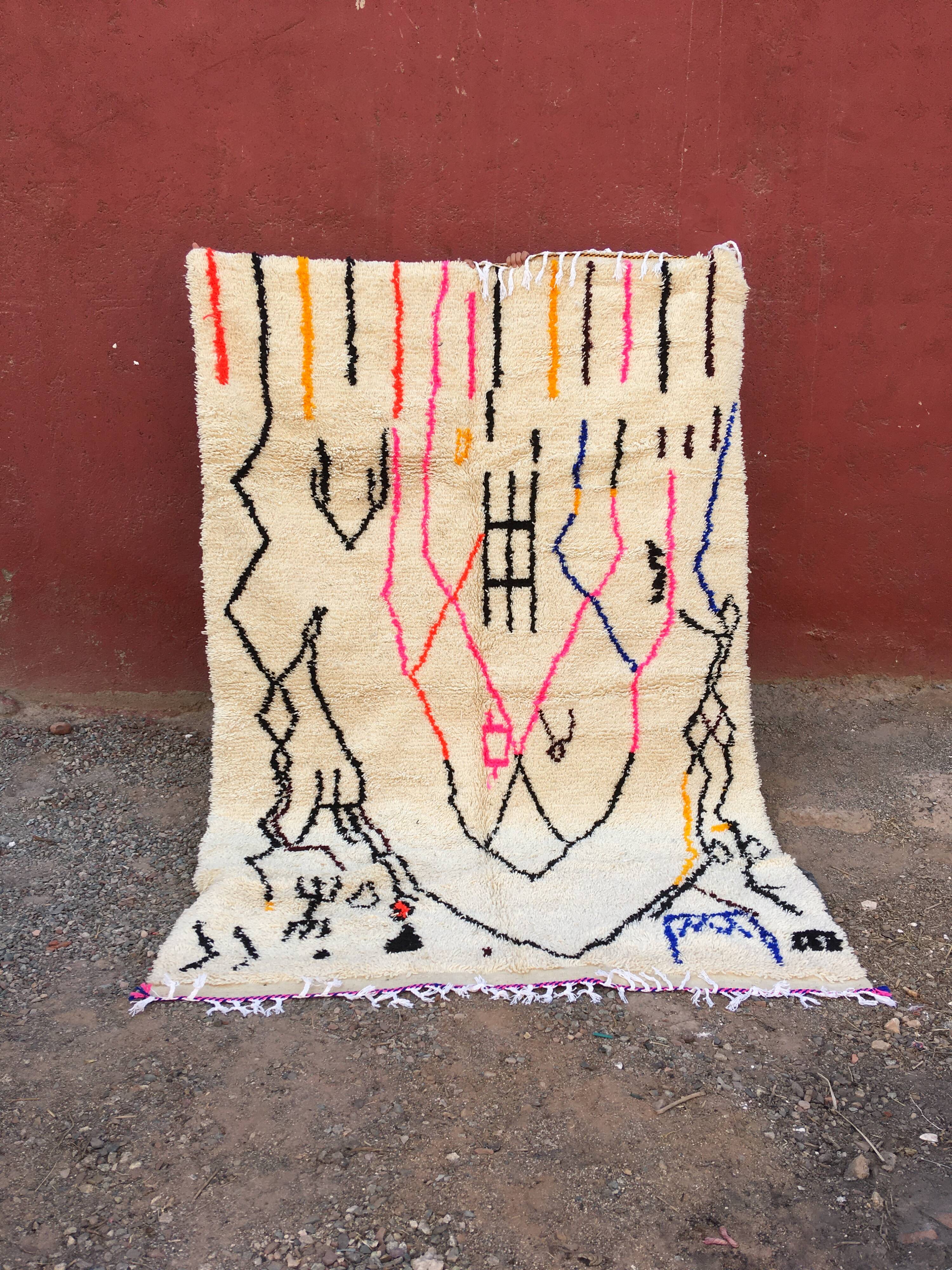 Azilal rug 298 x 194 cm