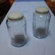 Lot of 2 old jars