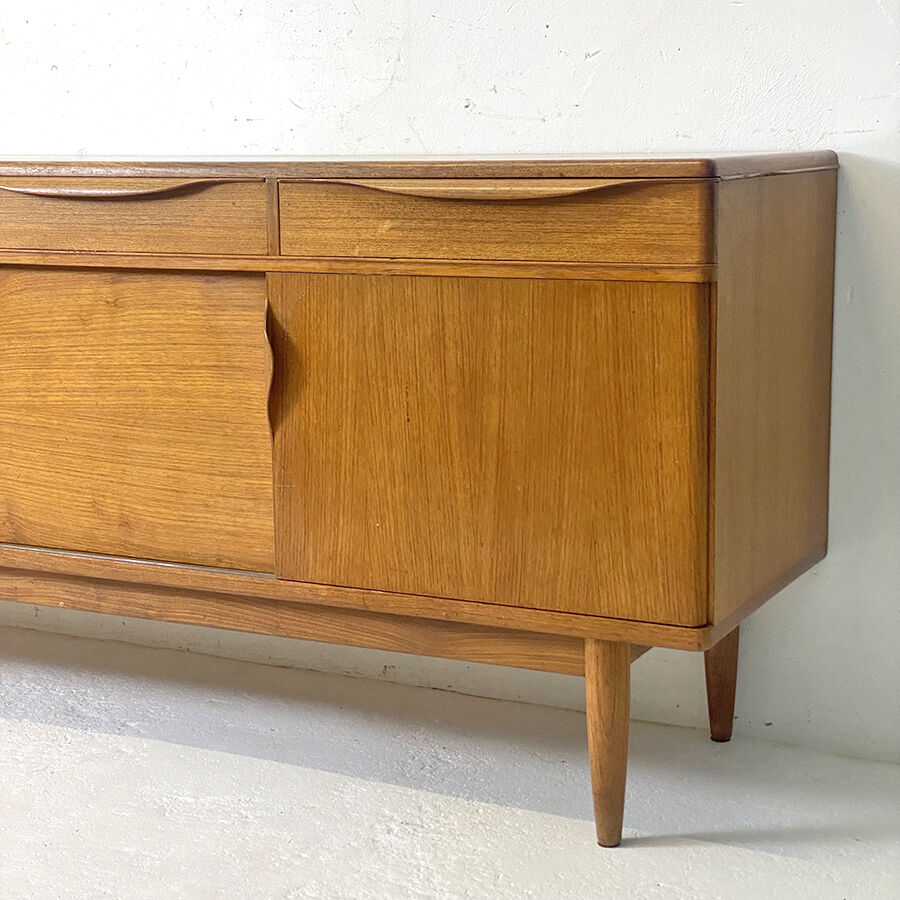 Scandinavian design row Johannes Andersen for Bramin vintage 60's