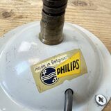 Grey Industrial Gooseneck Table Lamp from Philips, 1960s