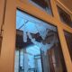 3 glass partition doors with screen printing