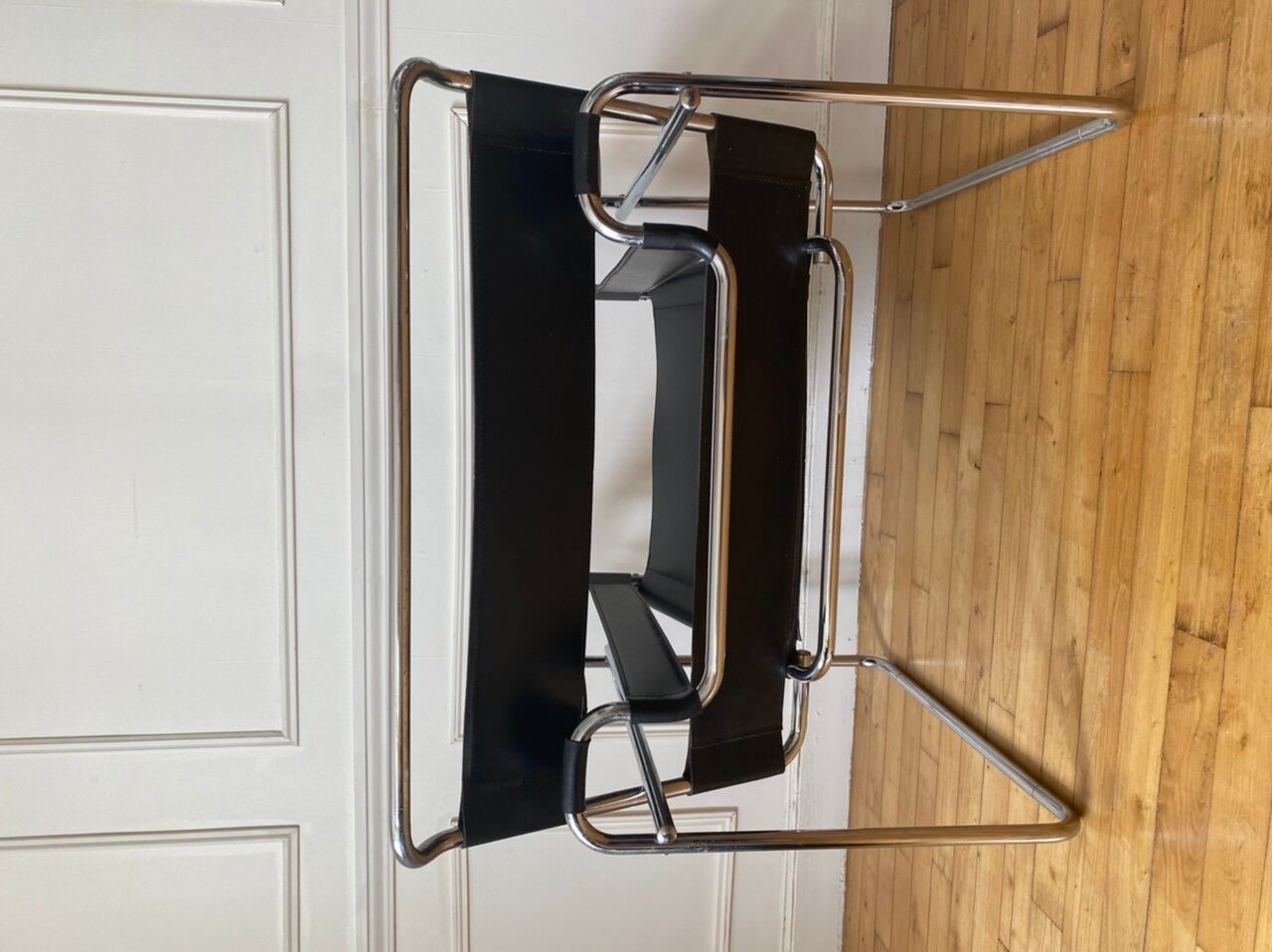 Wassily armchair by Marcel Breuer Habitat 1980 edition
